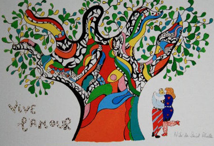 Niki De Saint Phalle Long Live Love